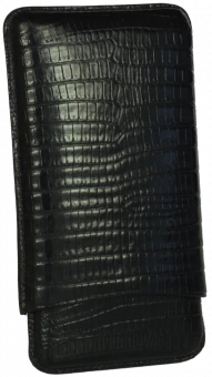 Martin Wess 503-13 Lizard Black - Panatella 3 Martin Wess 503-13 Lizard Black - Panatella