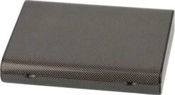 Humidor "Carbone" Finish, Mit Humidifer