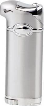 JEAN CLAUDE Pfeifen-Feuerzeug "Douglas" Chrom Satin 3 JEAN CLAUDE Pfeifen-Feuerzeug "Douglas" Chrom Satin