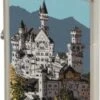 ZIPPO Satin Finish Color "Neuschwanstein" -Raucherzubehör Geschäft 0161