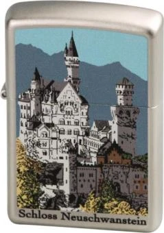 ZIPPO Satin Finish Color "Neuschwanstein" 3 ZIPPO Satin Finish Color "Neuschwanstein"