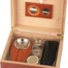 Humidor-Set "Rosenholz" Für Ca. 40 Cigarren -Raucherzubehör Geschäft 02114