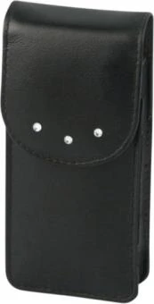 Zigaretten-Packungsetui Leder Schwarz 120mm