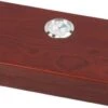 Mini Cigarren-Humidor Pianolack Für Ca. 4 Cigarren -Raucherzubehör Geschäft 0279