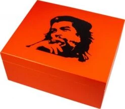 Humidor "Che" Warm Red