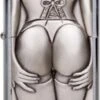 Original ZIPPO Plakette "Stocking Girl" -Raucherzubehör Geschäft 02916