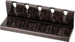 Pfeifenständer Hell-/dunkelbraun Gemustert Poliert 5er