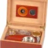 Humidor-Set Rosenholzfurnier Für Ca. 25 Zigarren 1 Humidor-Set Rosenholzfurnier Für Ca. 25 Zigarren -Raucherzubehör Geschäft 0334
