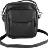 Pfeifen-/Herrentasche Leder Schwarz/Vortasche 8er -Raucherzubehör Geschäft 0396