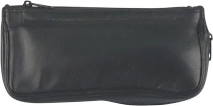 Pfeifentasche Leder Schwarz 1er 3 Pfeifentasche Leder Schwarz 1er
