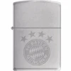 Zippo FC Bayern Chrom Gebürstet -Raucherzubehör Geschäft 042559697820