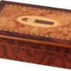 Humidor "Cigar" Intarsien Für Ca. 20 Zigarren -Raucherzubehör Geschäft 0438