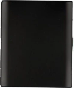 PEARL Zigaretten-Etui Schwarz/matt 100mm/10er