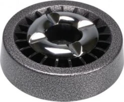 Ascher Mit "Stern"-Einsatz Steinlack Grau/chrom