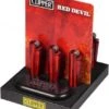Clipper Feuerzeug Metall Red Devil -Raucherzubehör Geschäft 0569