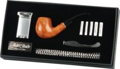 DUPONT SLIM 7 Schwarz Lack/gold