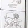 Original ZIPPO Chrom Poliert "Schütze" 1 Original ZIPPO Chrom Poliert "Schütze" -Raucherzubehör Geschäft 0598