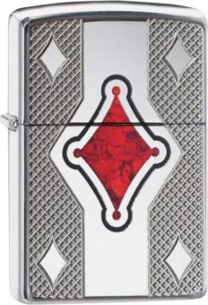 Original ZIPPO Armor Case "Zippo Design Rauten"