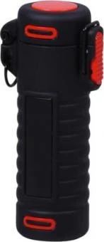 ATOMIC Outdoor X-Spark-Feuerzeug Schwarz/rot