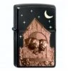 Original ZIPPO Ebony Plakette "Trick Doghouse" 1 Original ZIPPO Ebony Plakette "Trick Doghouse" -Raucherzubehör Geschäft 0710