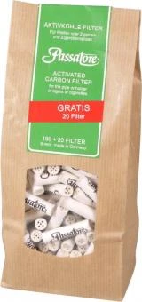 PASSATORE 9mm Aktivkohlefilter