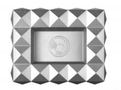 COLIBRI Zigarrenascher Metall "Quasar"silber Metallic