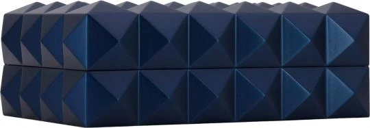 COLIBRI Desktop Humidor "Quasar" Blau 3 COLIBRI Desktop Humidor "Quasar" Blau