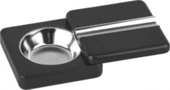 Zigarrenascher Schwarz Schwenkbar