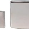 Org.ZIPPO + Zigtt.-Etui Chrom Gebürstet In Geschenk-Set - Etui Aus Messing Mit Bügel 2 Org.ZIPPO + Zigtt.-Etui Chrom Gebürstet In Geschenk-Set - Etui Aus Messing Mit Bügel -Raucherzubehör Geschäft 255090
