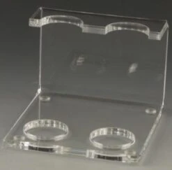 Pfeifenständer Aus Acryl Transparent 2er