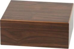Humidor Walnut Dekor Für Ca. 25 Cigarren