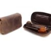 Pfeifentasche Für 2 Pfeifen Leder Buffalo/Canvas 1 Pfeifentasche Für 2 Pfeifen Leder Buffalo/Canvas -Raucherzubehör Geschäft 6247pfeifentasche2pfeifenbuffalocavas