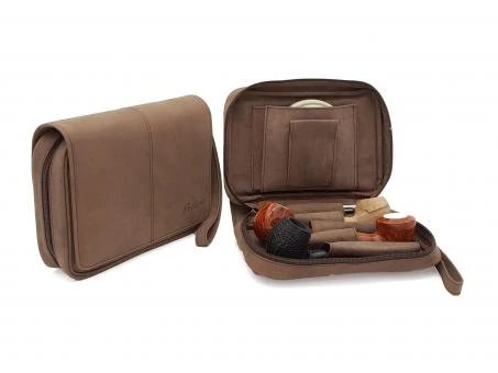 Pfeifentasche Für 4 Pfeifen Jägerleder 3 Pfeifentasche Für 4 Pfeifen Jägerleder