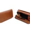 Pfeifentasche Für 2 Pfeifen Retro Leder 1 Pfeifentasche Für 2 Pfeifen Retro Leder -Raucherzubehör Geschäft 67202pfeifenpfeifentascheledercognac