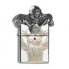Zippo Limited Chrom Poliert Death Rider -Raucherzubehör Geschäft 89457 a 001 s