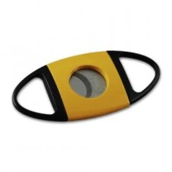 Zigarrenabschneider Passatore Schwarz/gelb 23mm Durchmesser